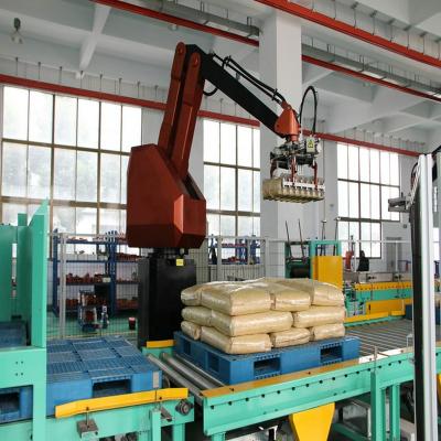 China 40bags/h Medical Compound Fertilizer Packing Palletizing Production Line for sale