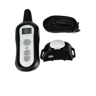 China Good Price 300m Waterproof Rechargeable Remote Control Dog Training Electronic Collar For Medium Dogs for sale