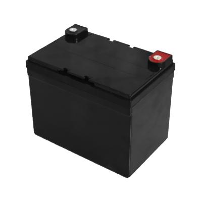 China Motorcycles machine- the fast delivery 12v 33ah lead acid battery plastic case 12v battery box for sale