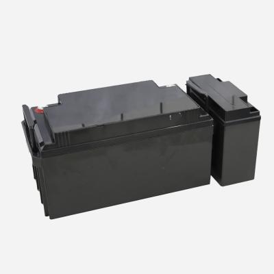 China Folklifts Waterproof And High Temperature Resistant Empty Lead Acid Battery Case Electrical Plastic Box 12v65ah for sale