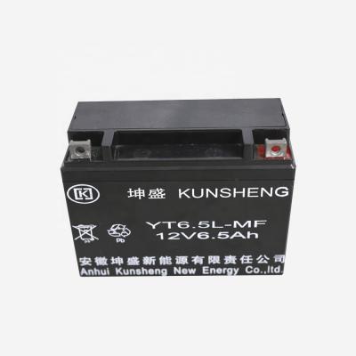 China Motorcycles High Performance Start Tricycle Battery 12v6.5ah Rechargeable Lead Acid Battery Motorcycles for sale