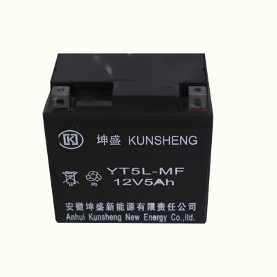 China Wholesale Motorcycle Factory Start 12v5ah Motorcycles Battery for sale