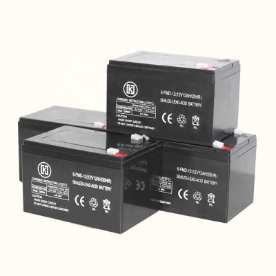 China Maintenance Free Lead Acid Battery Manufacturer Direct Sales AGM 12V 12Ah Long Life Sealed Lead Acid Battery Used For Toys for sale