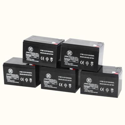 China Maintenance Free Rechargeable Deep Cycle 12V Deep Cycle Life AGM Lead Acid Batteries for sale