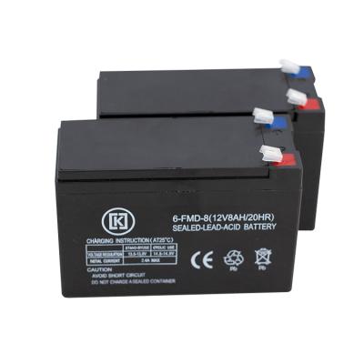 China Toys Rechargeable High Pure Lead Acid Battery Low Cycle Self-Discharge Deep Cycle Ebike Batteries for sale