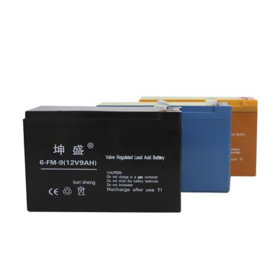 China Top Sale Maintenance Free Battery 12V 9AH Lead Acid Batteries AGM Lead Acid Accumulator Battery For Power Tools for sale