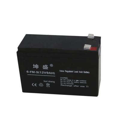 China Maintenance Free 12V 9AH Lead Acid Batteries AGM Deep Cycle Sealed Lead Acid Battery For E-bike / Toys for sale