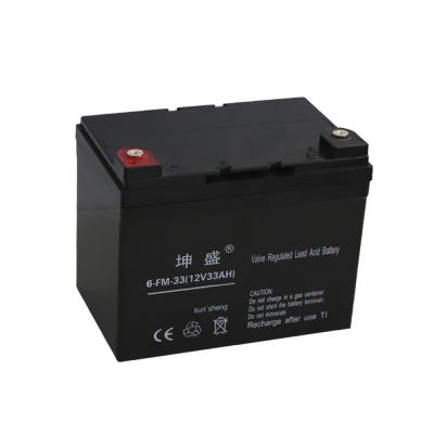 China Toys Exclusive Price Sealed AGM Battery 12v 33ah Rechargeable Lead Acid Battery In Hot Demand for sale