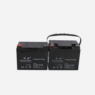 China Chinese Manufacturer Best Long Life Cycle Life Cycle High Quality High Quality 12v33ah Lead Acid Batteries for sale