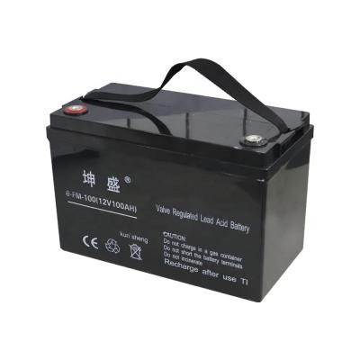 China Lead Acid Batteries Quality Assurance Rechargeable Maintenance Free 12V 100AH ​​Lead Acid Battery for sale