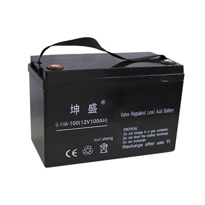 China Toys Reasonable Price Deep Cycle Battery Positive Plate 12V100ah Deep Lead Acid Battery for sale