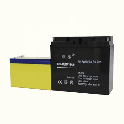 China Maintenance Free Lead Acid Batteries UPS Battery 12volt Sealed Lead Acid Battery 12v 18ah For Electric Power Systems for sale