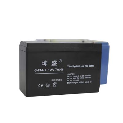 China Hot toys air to ground missile battery sale 12v 7ah waterproof free maintenance lead acid battery for sale