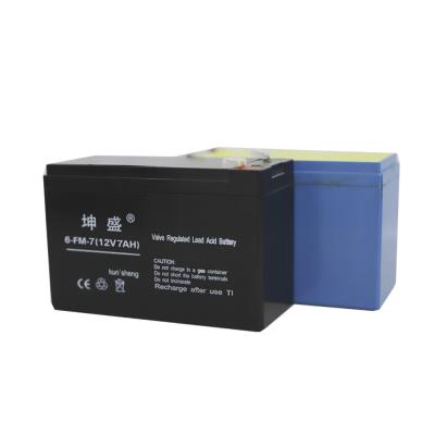 China Home Rechargeable Toys Battery 12V 7AH Lead Acid Self-Discharge Low Lead-acid Battery Ups Battery for sale