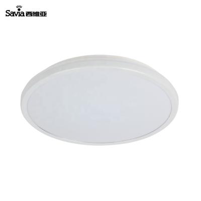 China Savia LED 40W Modern Round Decorative Exterior Restaurant Mount Exterior Mounted Acrylic Ceiling Light for sale