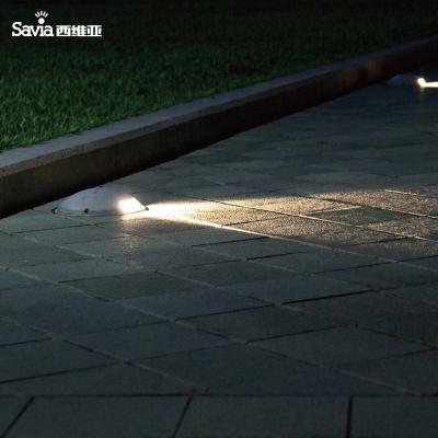 China Savia IP67 Residential Landfill Underground Light Recessed Lamp Led Light Outdoor For Garden Landscape Step Light for sale