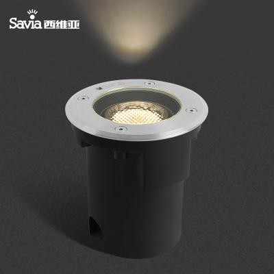 China The stainless steel 32w outdoor inground/garden/lawn/park/square etc. Savia 316 Led Light Adjustable Recessed Waterproof Garden / Lawn Inground Lamp And Underground Light for sale