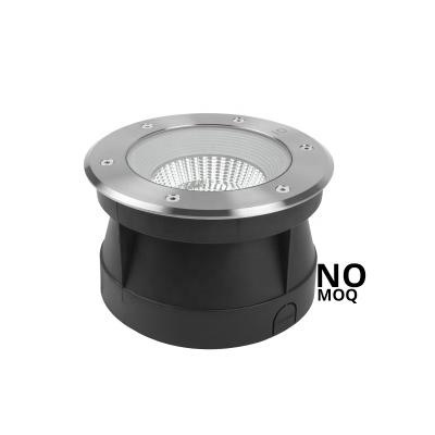 China Outdoor Stainless Steel IP67 LED 24W Savia Garden Inground Light Waterproof Recessed Recessed Garden Landscape Lamp for sale