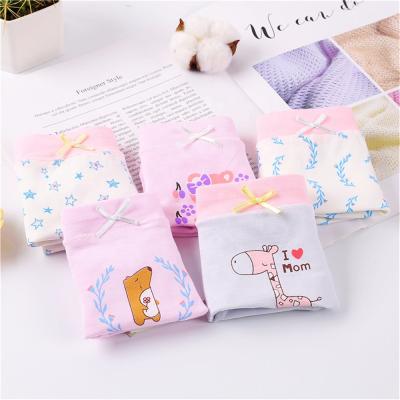 China 95% cotton 5% spandex china manufacturer custom 95% cotton 5% spandex china manufacturer cute cartoon girl panties for sale