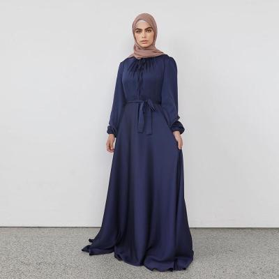 China Modest Latest Fashion Laxury Embroidered Lace Pearl Muslim Abaya Dubai Women Islamic Clothing Abaya Kaftan Maxi Dress S-2XL for sale