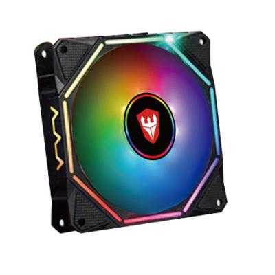 China SATE 2020 Interior 5 Colors RGB Cooler RGB-74 120x120x25mm NEW RGB Dazzling Fans RGB LED CPU for sale