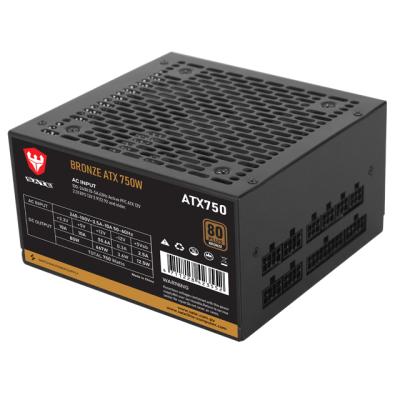 China Desktop SATE (ATX750 80+Bronze) Modular 750W 80 Plus Bronze PSU Power Supply for the PSU. 750W Bronze Modular Desktop 80+ for sale