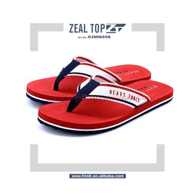 China Cushioning Latest Styles Custom Casual Comfortable Soft Mens Flip Flops Slippers Wholesale Logo Beach Slippers Men Eva Shoes for sale