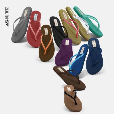 China Ladies Lightweight Warm Shoes Slippers Flats For Women Flats Fashion Solid Color Flip Flops For Women And Ladies for sale