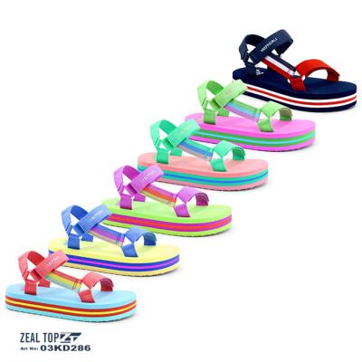 China Other Latest Sandals Design New Child Sandal Beach Eva OEM Wholesale Fashion Color Custom Logo Kids Shoes Girls Sandals For Boys Children for sale