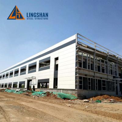 China Low Price Hot Dip Galvanized Philippine Steel Structure Building Prefab Steel Warehouse LS-CK-XDD-01 for sale