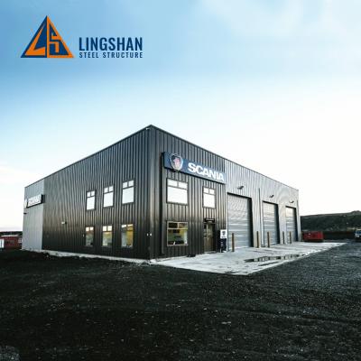 China 2021 Cheapest Steel Building Modern Commercial Cheap Warehouse Steel Shed for sale