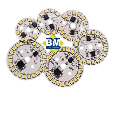 China Residential DOB AC220V 5W SMD light source for led bulb down light driver on board smd 5730 ac led module smd2835 for sale