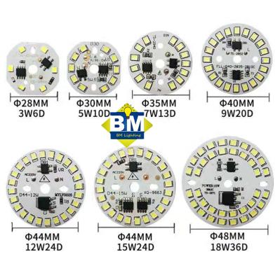 China Residential DOB Led Module 50w Flood Light 50w DOB Driverless Led Driver Built Inside Module 50w 3000K For Park Crossroads for sale