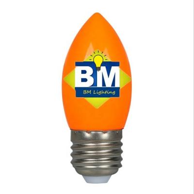 China Residential G45 B22 E27 1W 3W LED Christmas Decorations Color SMD Light Bulb for sale