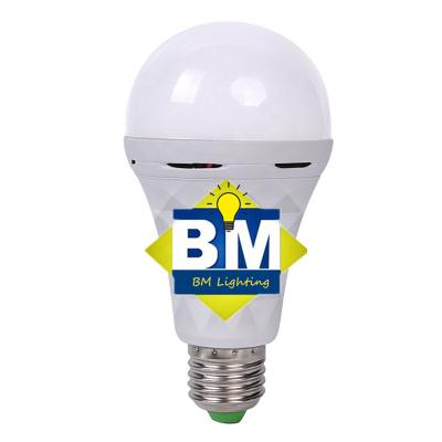 China Residential CE 12W Emergency Rechargeable Led Bulb Light With Built-in Battery for sale