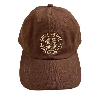 China 2022 High Quality Cheap Olive Green COMMON Embroidery Baseball Caps Men Face Custom Unstructured Topi Fashion Dad Hats for sale