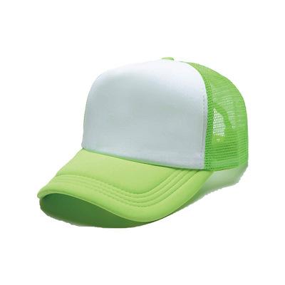 China COMMON Custom Brand Foam Trucker Hat Mesh Cap Sublimation Blank Trucker Hat for sale