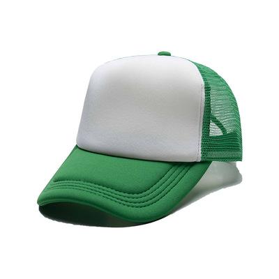 China COMMON Custom Multi Color Foam Trucker Hat Design Logo Sponge Mesh Trucker Hat Summer Foam Mesh Hat for sale