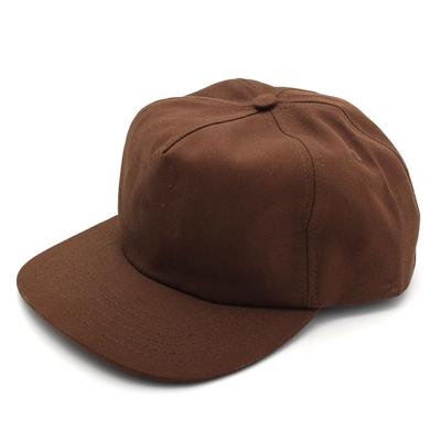 China 2022 COMMON high quality customize plain cheap custom embroidery flat brim hats unstructured fresh snapback hats for sale