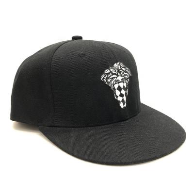 China JOINT Snapback Hat Black 6 Panel Custom Hats Custom Snapback Hats Embroidery Logo Snapback Hats Men for sale