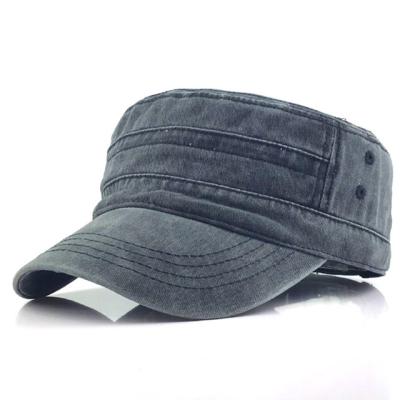 China COMMON Design Polyester Fashion Style Solid Color Baseball Cap Military Military Hat for sale