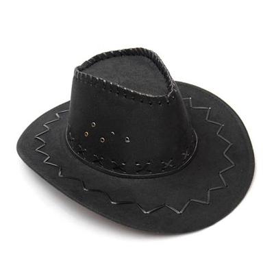 China 2022 Image Gentleman Suede Sombrero Cowboy Cap Hats for sale