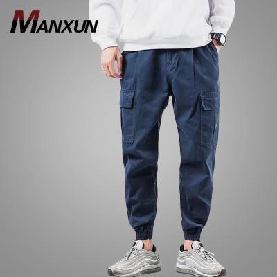 China Wholesale Casual Men's Anti-pilling Anti-pilling Autumn Polyester Trousers Pockets Men's Sweatpants OEM Pants Outdoor Decoration for sale