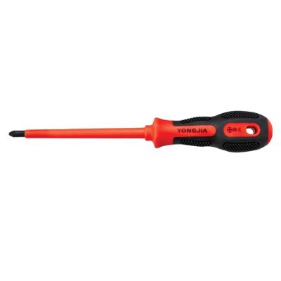 China Plastic phillips professional tools insulated comfortable screwdriver #2208E-PH screwdriver handle model for sale