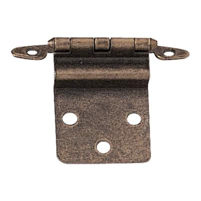 China Intended for use with Springless Face-Frame Style Cabinets Face View Cabinet Hardware Hinge, Inset Hinges, 3/8 in variety coating#8214AB for sale