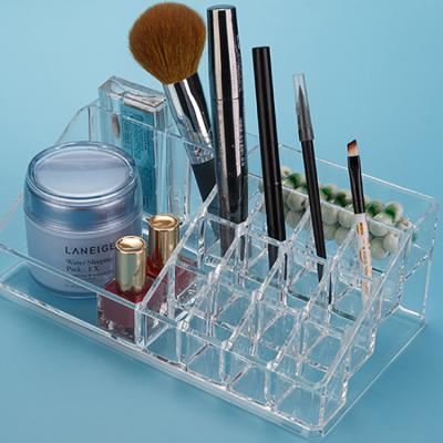 China Factory Good Quality Waterproof Makeup Brush Holder Directly For Acrylic Cosmetic Organizer for sale