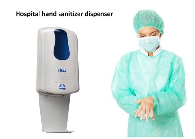 China Liquid Wall Mounted Hands Free Soap Dispenser , automatic sanitizer dispenser With Disposable Bag for sale