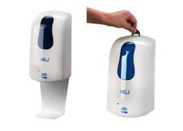 China 1000ML Commercial Liquid Foam Hand Sanitizer Dispenser Automatic Streamline Design for sale