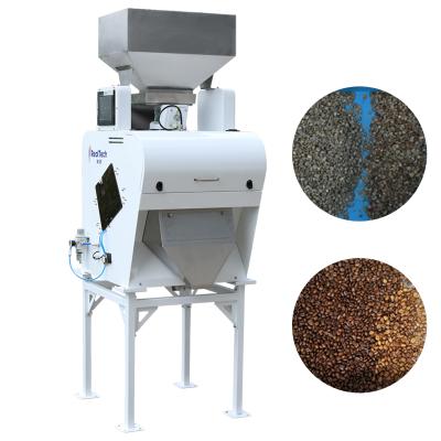 China Coffee Bean Color Sorter Color Sorter China Mini Color Sorter Machine Rice Vegetable Processing Plant for sale