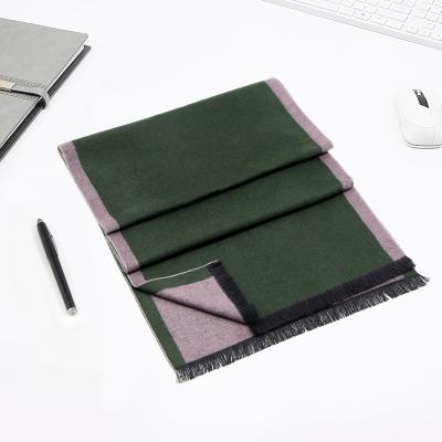 China To keep warm Men's cashmere fashion design scarf for sale